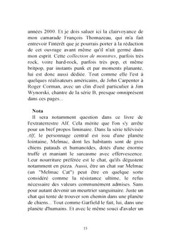 Une collection de monstres