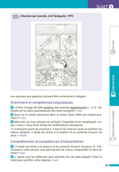 Annales Brevet Français 2027 - Corrigé