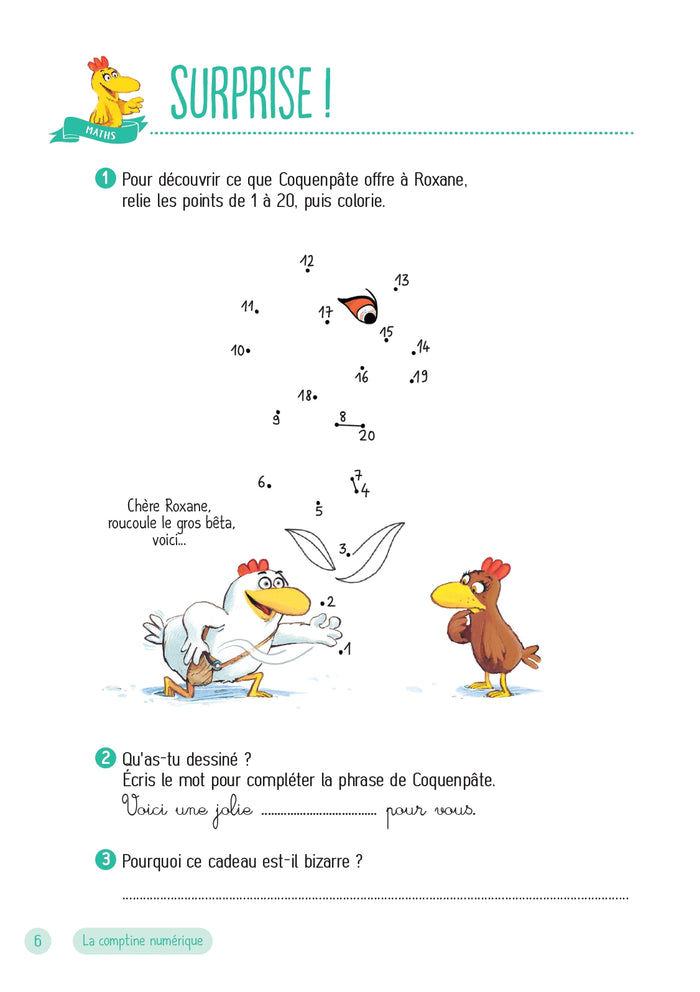 Je révise avec les P'tites Poules CP 6-7 ans
