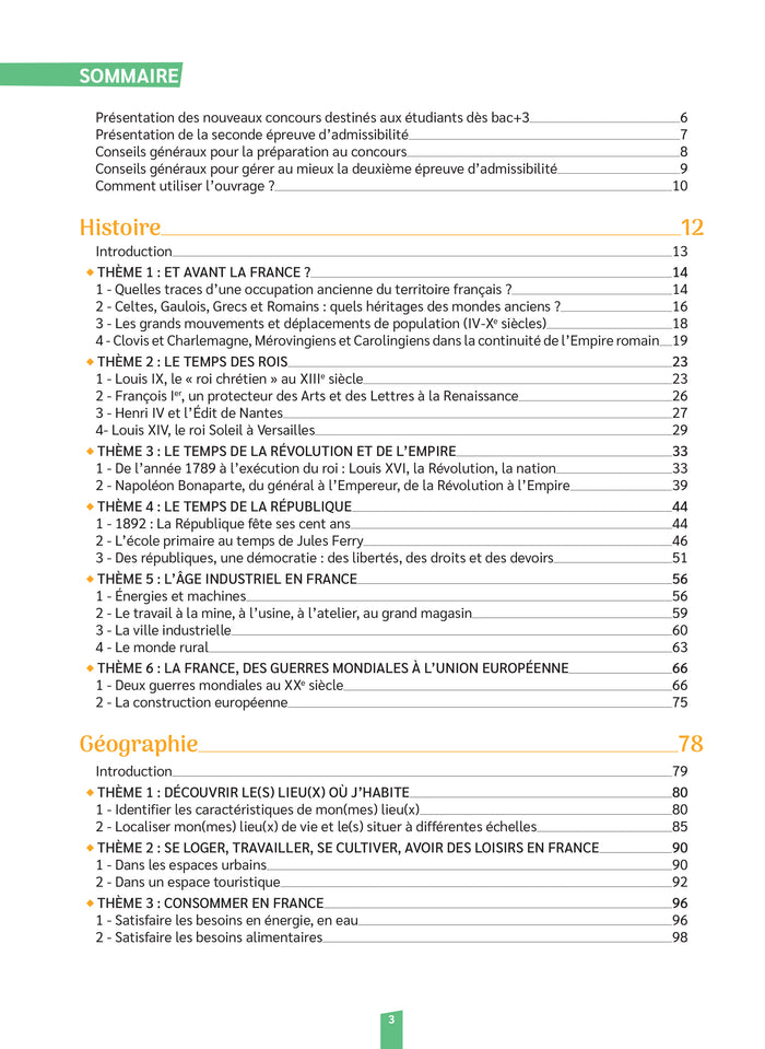 Mon cahier d'entraînement - 2ème épreuve écrite d'admissibilité