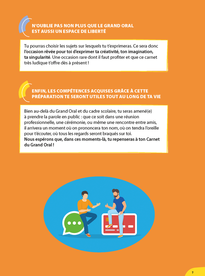 Mon carnet du grand oral