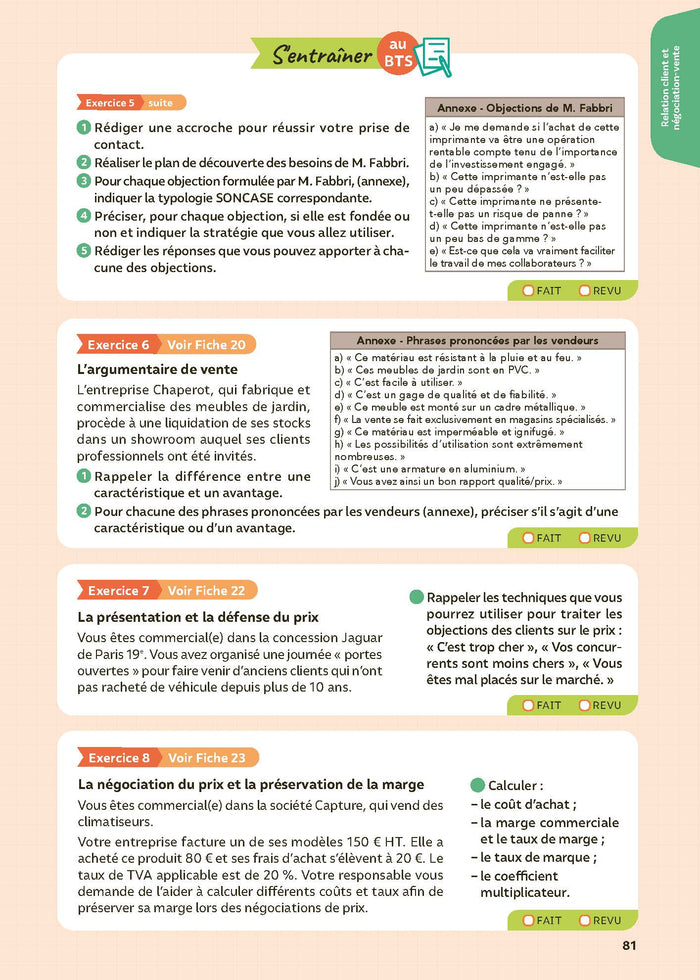 Toutes les matières BTS NDRC - Réflexe N° 8 - 2025-2026