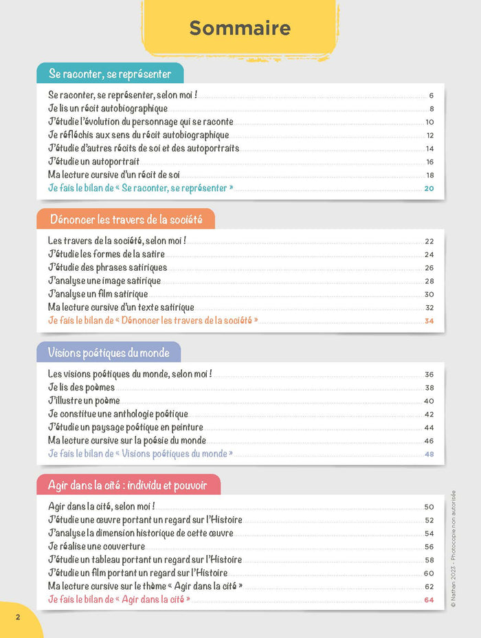 Mon carnet de lecteur 3e