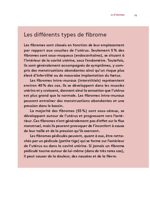 Endométriose et fibrome utérin - De la souffrance à l'action