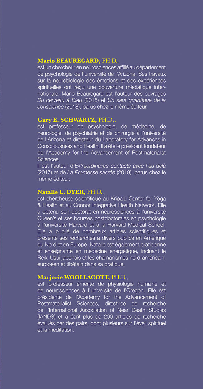 La nouvelle science de la conscience - Vision d'un paradigme post-matérialiste