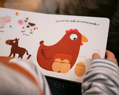 Mon imagier animé Kididoc - la ferme