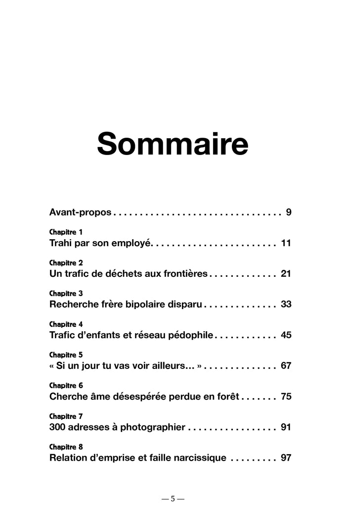 Dans la peau d'une détective privée