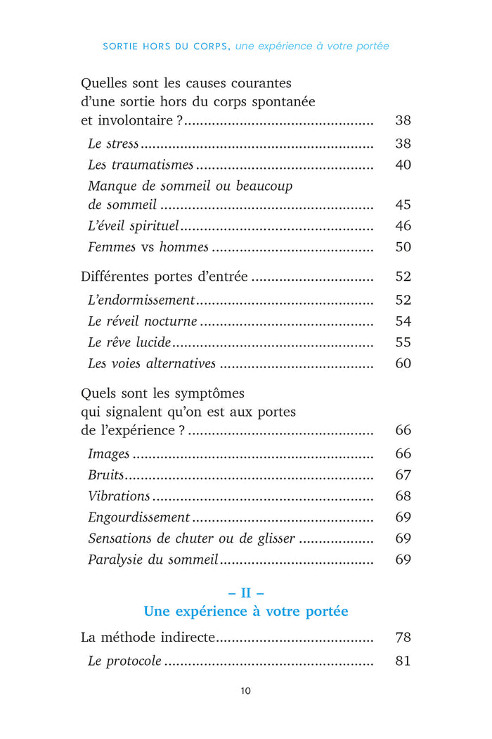 Sortie hors du corps, une expérience à votre portée
