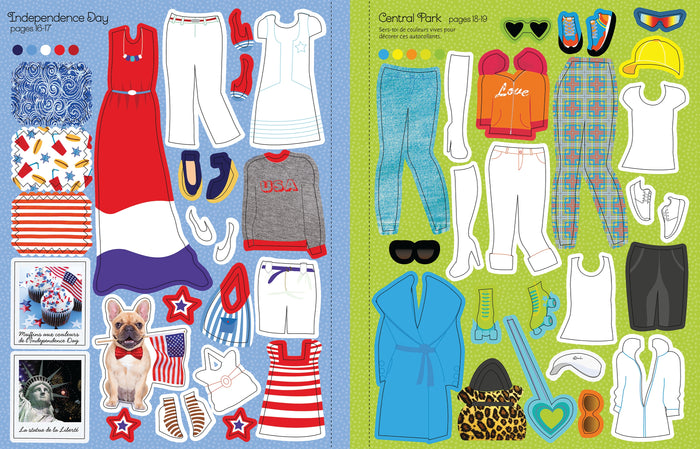 J'habille mes amies Créatrice de mode - Collection New York