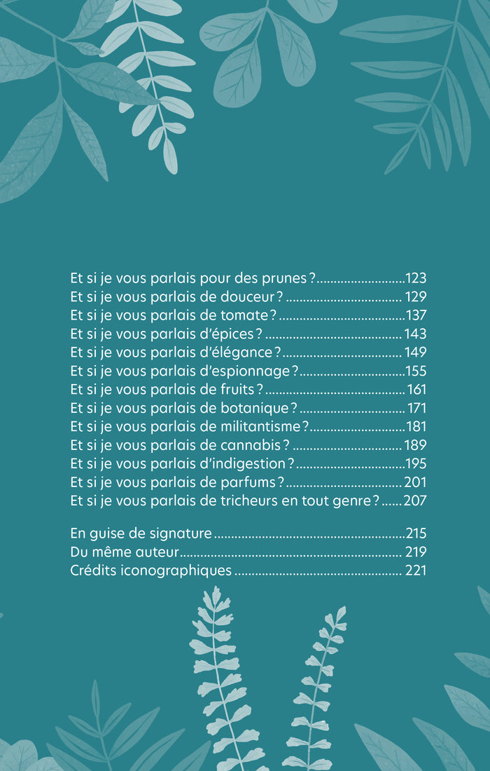 Et si je vous parlais des plantes autrement ?