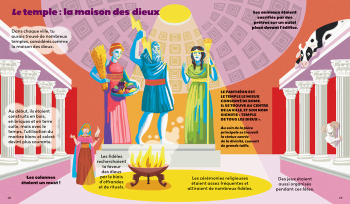 Rome antique racontée aux enfants