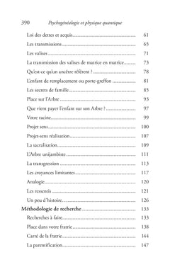Psychogénéalogie et physique quantique