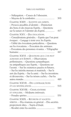 Le livre des médiums