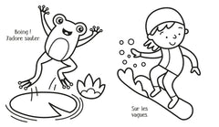 Mon grand livre de coloriage arc-en-ciel