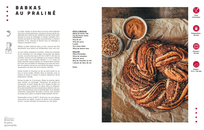Pains & brioches - 1 robot, 70 recettes
