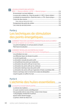 Votre carte énergétique du bonheur - Les points d'acupression pour activer la joie, la sérénité et la confiance en soi