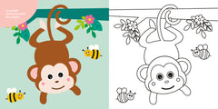 Les animaux du monde - Mon cahier de coloriage