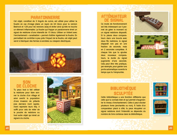 Minecraft - Le grand livre des trucs et astuces