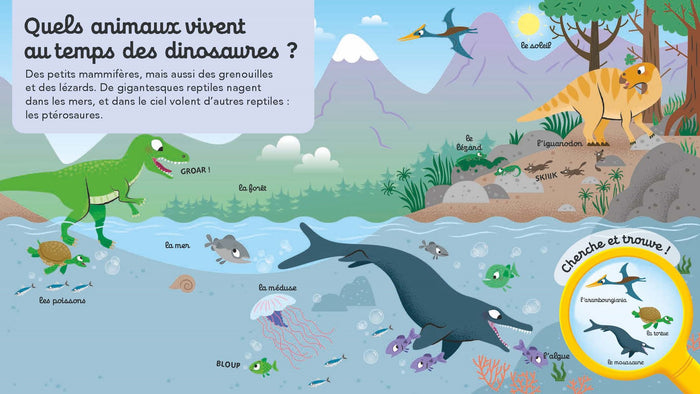 Les dinosaures - Mes premières Questions/Réponses - Dès 2 ans