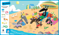 P'tit Loup - Cherche et trouve - Vive les vacances !