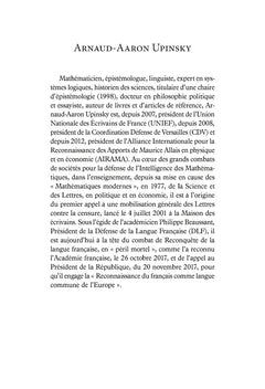 La perversion mathématique