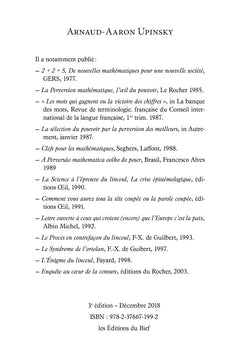 La perversion mathématique