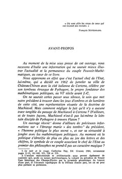 La perversion mathématique