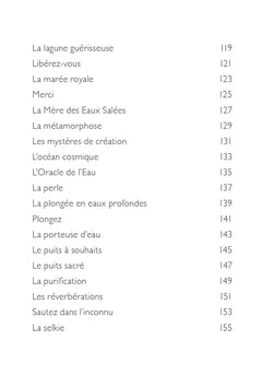 La Magie des eaux guérisseuses - Cartes oracle