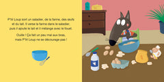 P'tit loup fait des crêpes