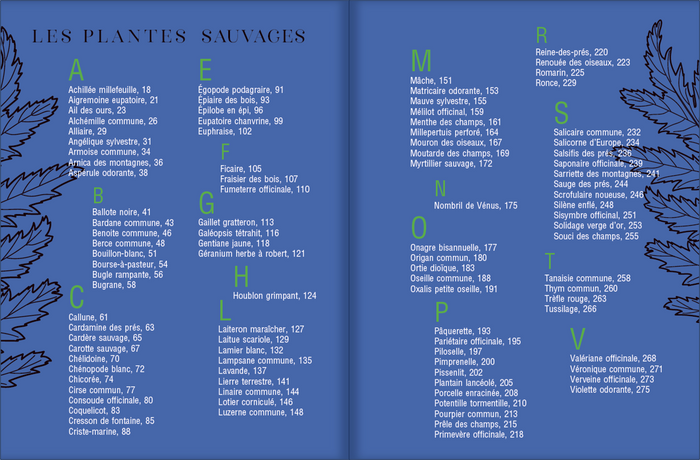 Le guide des plantes sauvages