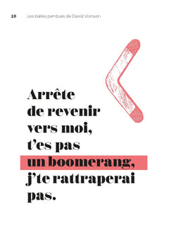 Les balles perdues de David Voinson - Générateur de punchlines face aux relous