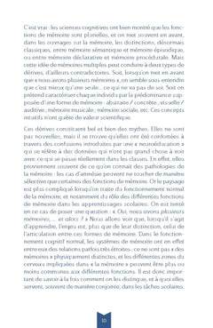 Les élèves et la mémoire