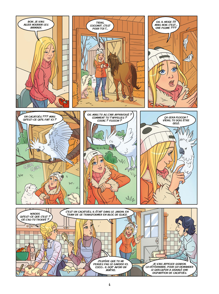 Les filles au chocolat - Tome 15 Coeur Flocon