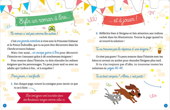 Mon roman enigme - Le Royaume Dubazar : Opération coup de balai