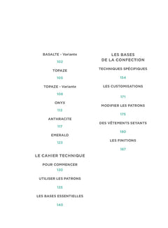 Grains de couture pour hommes et femmes