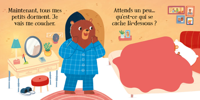 Au lit, petits ours ! - Mes rabats tout doux