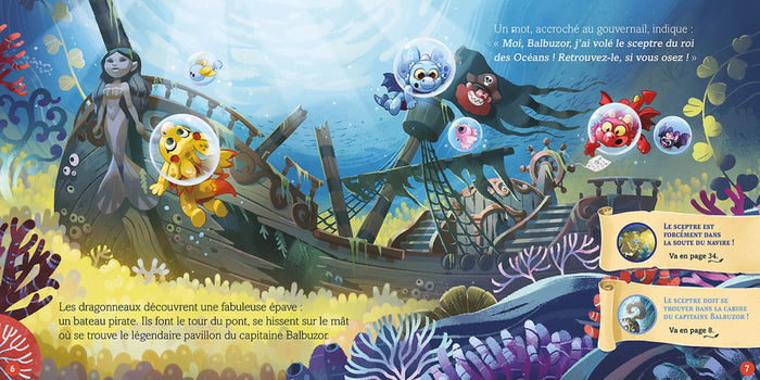 Mon aventure Azuro - Le trésor perdu des océans