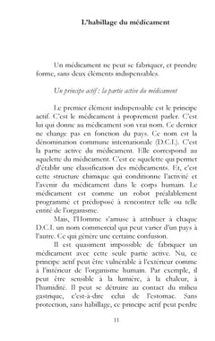 Ce que devient le médicament dans le corps humain