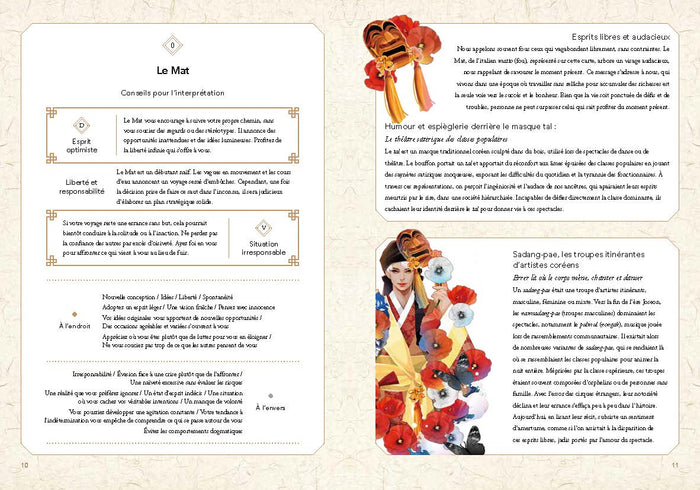 Le Tarot coréen - Les 78 arcanes vus à travers l'âme de la Corée