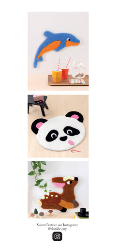 Animaux tuftés avec Clotilde Puy