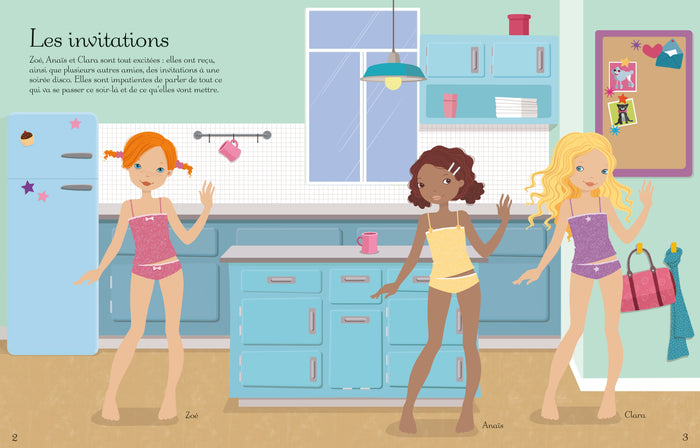 J'habille mes amies - La soirée