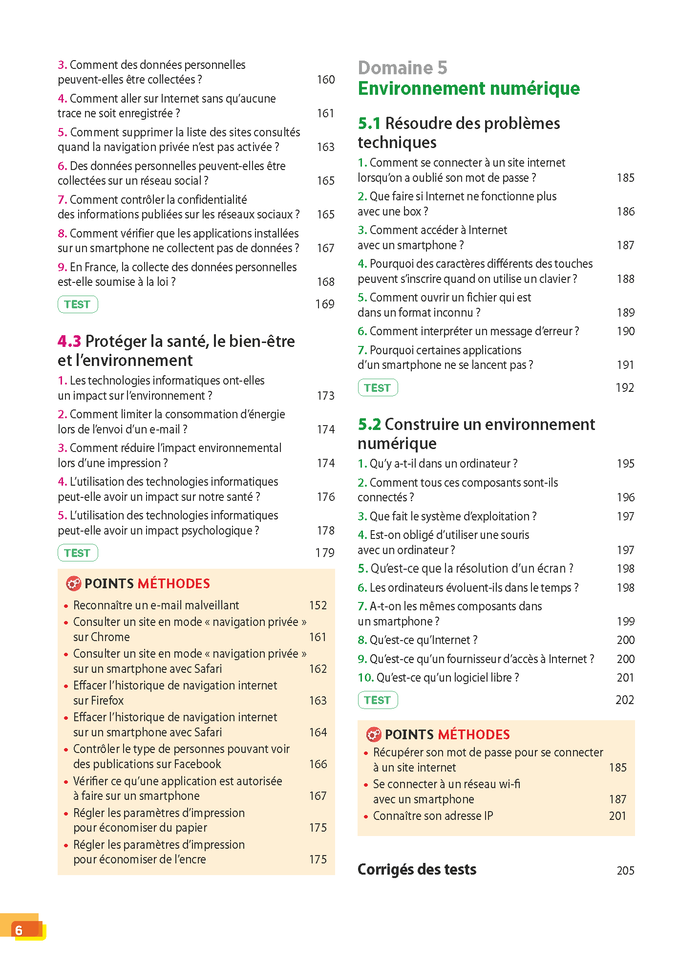 Réussir la certification PIX (niveaux 1-2-3)