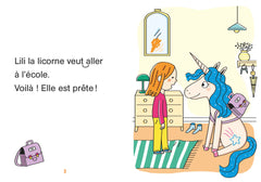 Une licorne à l'école