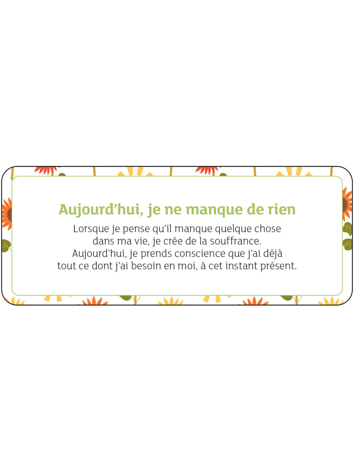 La petite boîte pour vivre l'instant présent