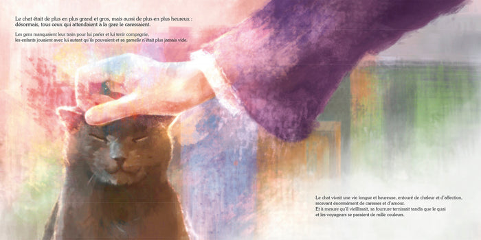 Ma douce étoile Albums - Le chat qui faisait revenir les couleurs