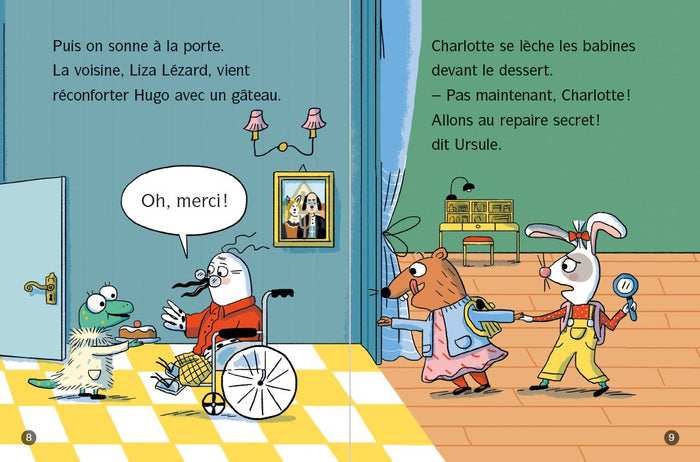 Ursule Lapine, détective au CP : Les tableaux de Pablo