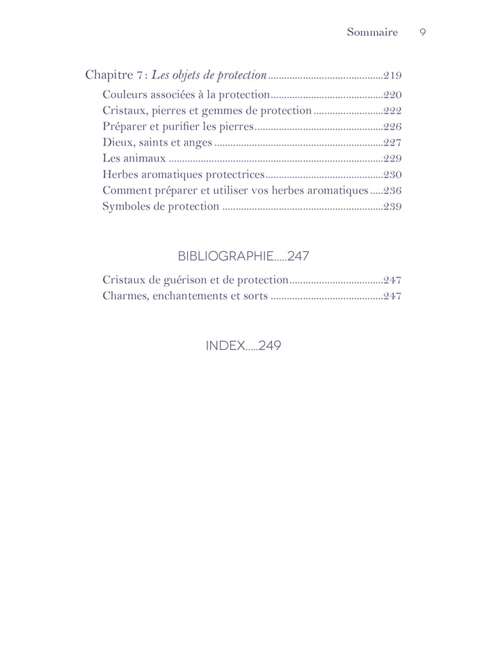 Les sorts de protection