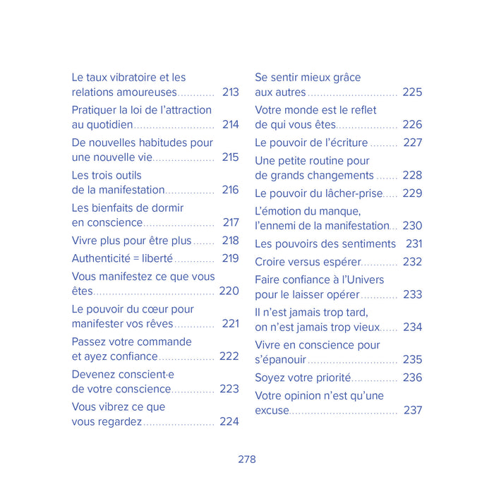 Rituels d'éveil à la loi de l'attraction