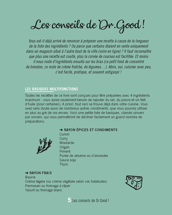 Plats healthy en 4 ingrédients