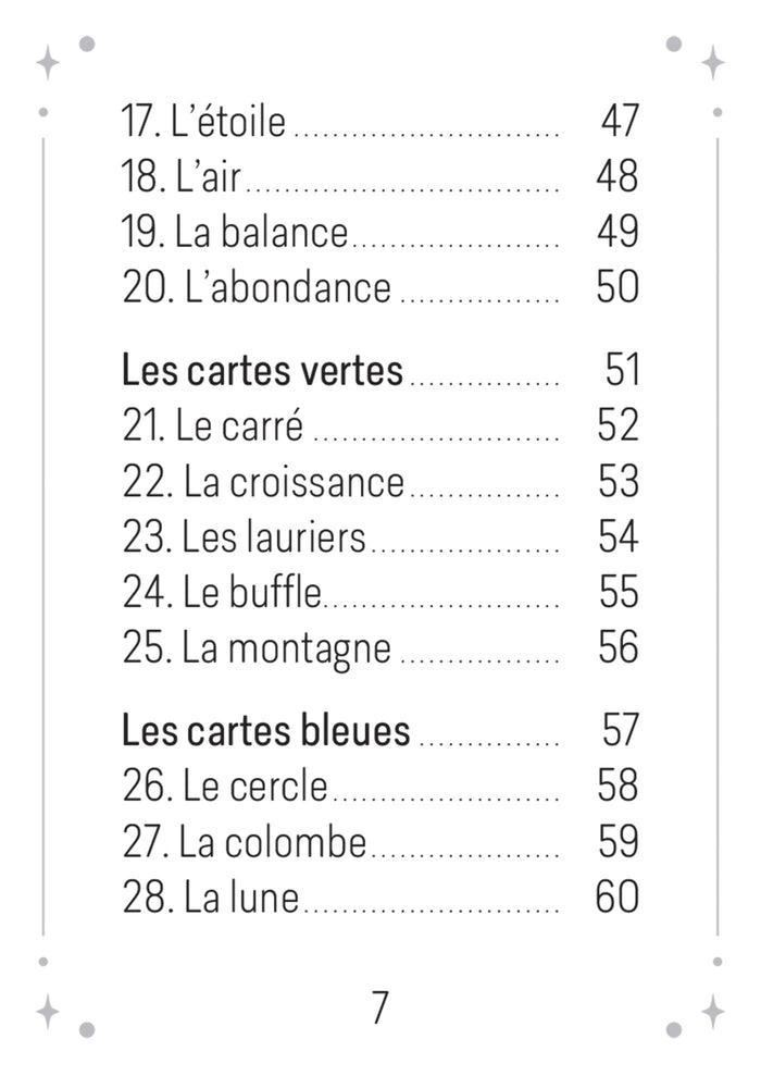 Le Pocket Oracle des couleurs